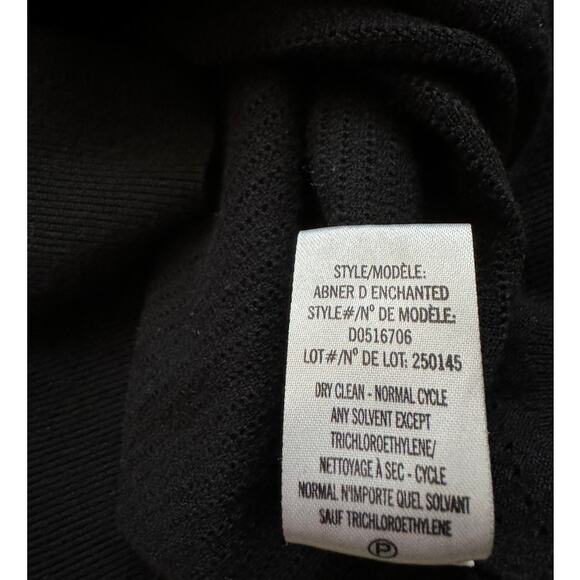 Theory | Black Abner D Enchanted Crew Neck Sweater | Size Small - Picture 5 of 5